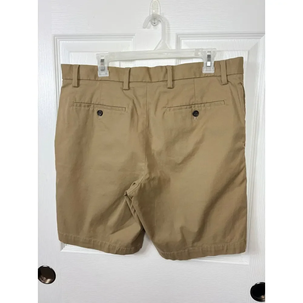 Banana Republic Men's Aiden Chino Shorts Khaki Size 33